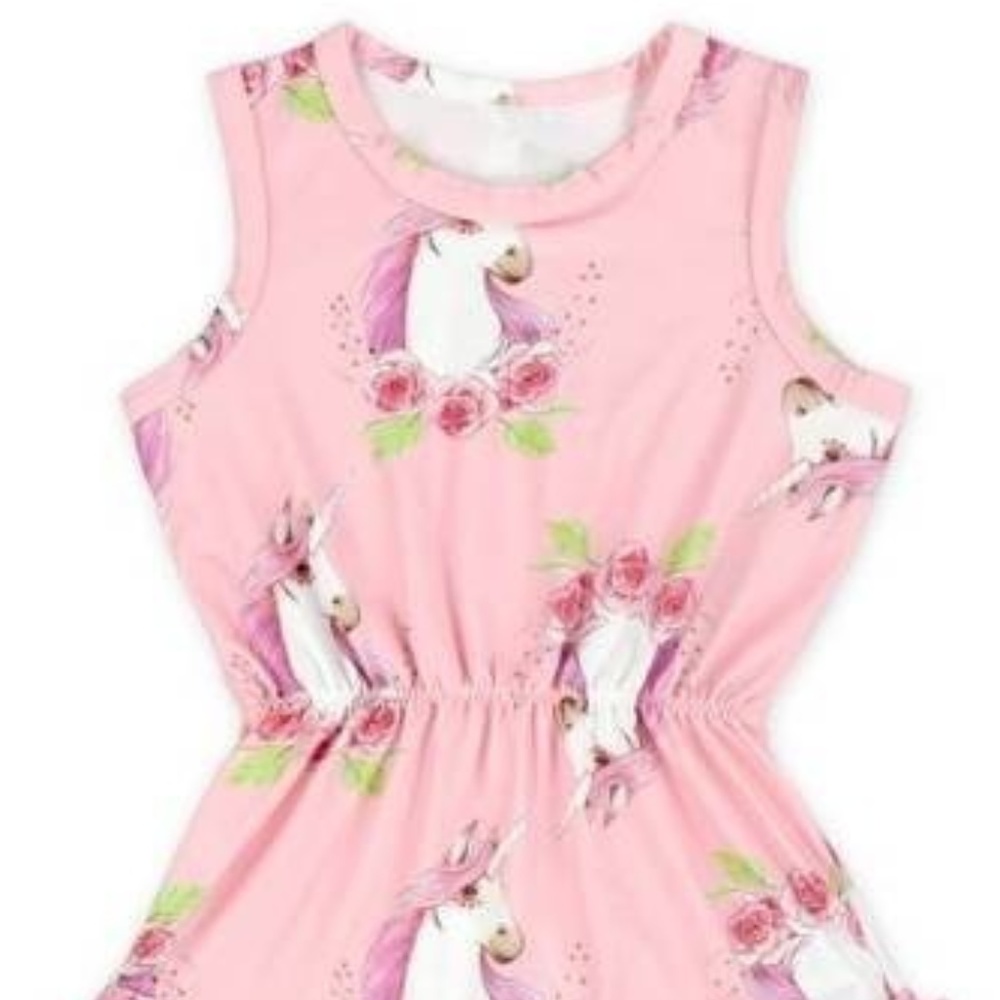 Unicorn Girl Romper